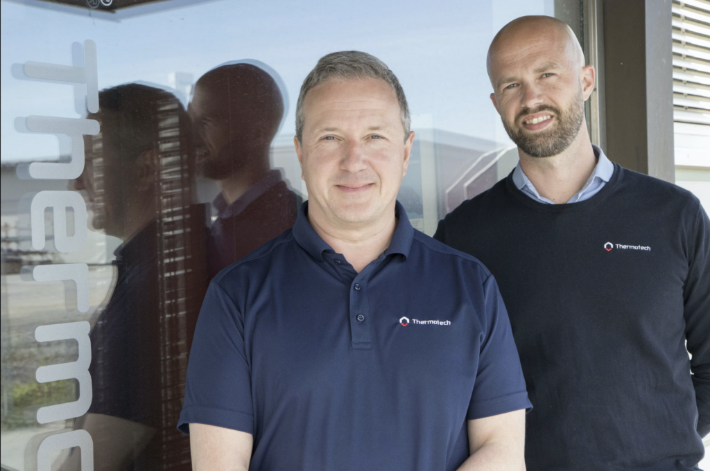 Anders Andersson och Erik Årdahl menar att Thermotech har en helt annan ordning på sin IT-miljö sedan de började anlita TeamNorr. Något som skapar mindre irritation hos personalen.