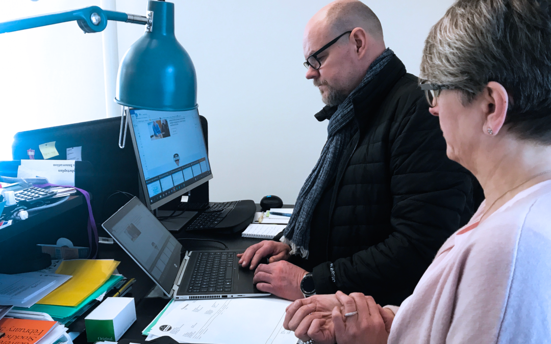 En bra dag på jobbet – Patrik Lindahl och eXpression Umeå
